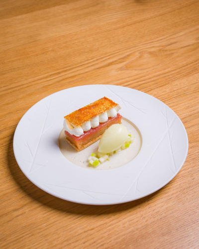 Plat du Restaurant La Cachette à Valence, Chef étoilé Masashi Ijichi