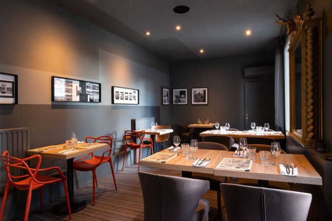 Salle de restauration du Restaurant Bistronomique Le Bac à Traille à Valence